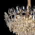 Candelabru Cristal, AURELIUS Magno, 11xE14, Diametru 60cm, Auriu Lucios, Inaltime Reglabila, Metal si Cristal [2]