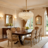 Candelabru Cristal CROWN Eleganza 9xE14, Diametru 50cm, Inaltime 41cm, Auriu Lucios, Inaltime Reglabila, Design Elegant [2]