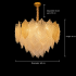 Candelabru Cristal LACE Magno 11xE14, Diametru 60cm, Inaltime 42cm, Auriu Lucios, Inaltime Reglabila, Design Elegant [4]