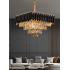 Candelabru Cristal VERSAILLES Nobile 5xE14, Diametru 38cm, Inaltime 35 cm Reglabila, Auriu, Negru, Metal, Cristal [2]