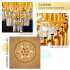 Candelabru Cristal VERSAILLES Magno 8x E14, Diametru 60cm, Auriu, Inaltime Reglabila [4]