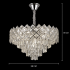 Candelabru Cristal VECTORIA Magno 8xE14, Diametru 58cm, Crom Lucios, Inaltime Reglabila, Metal si Cristal [4]