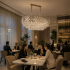 Candelabru Cristal VECTORIA Supremo, 10xE14, Diametru 75x39cm, Crom Lucios, Inaltime Reglabila, Metal si Cristal [2]