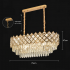 Candelabru Cristal VECTORIA Supremo, 10xE14, 75x39cm, Auriu, Inaltime Reglabila, Metal si Cristal [4]