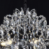 Candelabru Cristal CRYSTARA Nobile, 5x E14, Diametru 40cm, Crom Lucios [3]