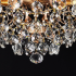 Candelabru Cristal CRYSTARA Nobile, 5x E14, Diametru 40cm, Auriu Lucios [2]