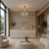 Candelabru Cristal HERT Nobile, 24W, 4xE14, Lumina Rece/Calda/Neutra, Inaltime Reglabila, Metal si Cristal, Auriu [2]