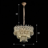 Candelabru Cristal KRAN Nobile, 6xE14, Inaltime Reglabila, Metal si Cristal, Auriu [4]