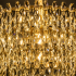 Candelabru Cristal KRAN Regalis, 18xE14, Inaltime Reglabila, Metal si Cristal, Auriu [4]