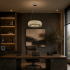 Candelabru Cristal KALTO Nobile, 72W, Lumina Rece/Calda/Neutra, Inaltime Reglabila, Metal si Cristal, Crom Lucios [2]