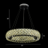 Candelabru Cristal KALTO Eleganza, 106W, Lumina Rece/Calda/Neutra, Inaltime Reglabila, Metal si Cristal, Crom Lucios [4]