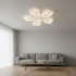 Lustra LED Ventilator ANEMO cu Telecomanda, 30W, D61cm, Lumina Rece/Neutra/Calda, Metal si Plastic, Alb [4]