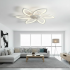 Lustra LED Ventilator ANEMO cu Telecomanda, 36W, D76.5cm, Lumina Rece/Neutra/Calda, Metal si Plastic, Alb [2]