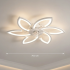 Lustra LED Ventilator ANEMO cu Telecomanda, 36W, D76.5cm, Lumina Rece/Neutra/Calda, Metal si Plastic, Alb [4]
