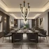Candelabru Modern, LED, ARIA Largo, 31W, lumina Calda, Negru [3]