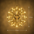 Candelabru Modern LED WELD Nobile, 18W, Lumina Calda 3000K, Diametru 40cm, Inaltime Reglabila, Crom Lucios [4]