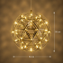 Candelabru Modern LED WELD Magno, 18W, Lumina Calda 3000K, Diametru 50cm, Inaltime Reglabila, Crom Lucios [4]