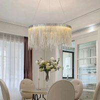 Lustra LED suspendata cu telecomanda ILLUMINA MAGNUS, 20W, lumina Rece/Calda/Neutra, Dimabila, Argintiu