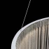 Lustra LED suspendata cu telecomanda ILLUMINA MAGNUS, 20W, lumina Rece/Calda/Neutra, Dimabila, Argintiu [4]