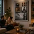 Tablou Decorativ Amintiri pe Film, 60 x 80 cm, Aliaj de Aluminiu si MDF [4]