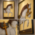Tablou Decorativ Cal Nobil, 80 x 160 cm, Sticla si MDF [2]