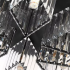 Lustra Clasica Moderna Sasha, LC117/5BK, 5x E27, Metal si Cristal, Negru, Abajur [2]