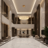 Lustra Cristal MAYON Supremo, 80x80cm, 3000K/4000K/6000K, 210W, Metal si Acrilic, Auriu [3]