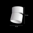 Proiector LED TINNIE, Rotativ, 9W, Lumina Neutra 4000K, Alb [4]