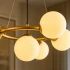 Lustra LOFT Chamber, 5x G9, Alb Auriu, Metal, Inaltime Reglabila, Modern [2]
