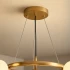 Lustra LOFT Chamber, 5x G9, Alb Auriu, Metal, Inaltime Reglabila, Modern [4]