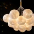 Lustra MODERNA, tip Pendul, LOFT Bagliore, Glob, 7xE27, Inaltime Reglabila, Auriu [2]