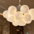 Lustra MODERNA, tip Pendul, LOFT Bagliore, Glob, 7xE27, Inaltime Reglabila, Auriu [4]