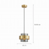 Lustra Suspendata LC855/1GY, 1XE27, Inaltime Reglabila, Sticla si Metal [3]