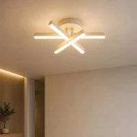 Lustra LED Diego, 26W, Alb, Metal, Lumina Rece/Calda/Neutra
