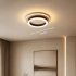 Lustra LED MODERNA 25W, Diametru 20cm, Rotunda, lumina Rece/Calda/Neutra, Negru [3]
