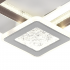 Lustra LED NYXORA 51W, 3 Patrate, lumina Rece/Calda/Neutra, Alb [4]