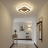 Lustra LED AGOL Petito, 29W, Dimensiune 20x20cm, Lumina Calda/Neutra/Rece, Auriu, Metal si Acril [2]