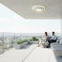 Lustra LED ROUE, 27W, Diametru 20cm, Lumina Calda/Neutra/Rece, Alb, Metal si Acril [3]