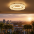 Lustra LED WON Nobile, 67W, Diametru 30cm, Lumina Calda/Neutra/Rece, Alb [2]