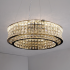 Lustra LED cu Telecomanda,LLC160/500GD, Cristal si Metal, 54W, Dimabila, Inaltime Reglabila, Lumina Rece/Calda/Neutra, Iluminat Luxos [3]