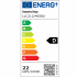 Candelabru LED Cristal LLC212/400BU Rotund, 22W, Lumina Rece/Calda/Neutra, Cristale, Crom Lucios [5]
