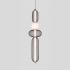 Lustra LED Suspendata LM551/4BK, 24W, Lumina 3000/4000/6000K, Negru, Inaltime Reglabila [2]