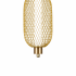 Lustra LED Suspendata LM551/4GD, 23W, Lumina 3000/4000/6000K, Auriu, Inaltime Reglabila [2]
