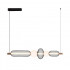 Lustra LED Suspendata LM551/5BK, 27W, Lumina 3000/4000/6000K, Negru, Inaltime Reglabila [2]