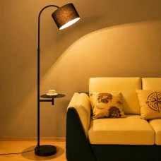 Lampadar BALKHASH, 1 x E27, Metal, Negru Lampadar BALKHASH, 1 x E27, Metal, Negru