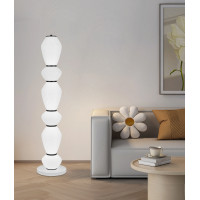Lampadar LED cu telecomanda 82W Modern LP510/6BK 120Cm Negru