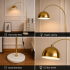 Lampadar TURKISTAN, 1 x E27, Metal, Auriu [3]