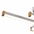 Lustra LED cu Telecomanda AXIAL, 54W, 4 Elemente, Lumina Rece/Clada/Neutra, Dimabila, Alb [4]