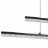 Lustra LED Suspendata cu Telecomanda, STRATA, 2 elemente, 37W, Lumina 3000/4000/6000K, Negru, Inaltime Reglabila [2]