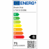 Lustra LED cu telecomanda NUVIA 71W, Nor, lumina Rece/Calda/Neutra, Dimabila, Negru [2]